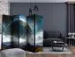 Parawan jednostronny Pejzaże 225x172 cm 5-częściowy czarny | MIRAT.