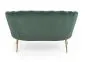Sofa AMORINITO XL ciemno zielona w stylu glamour | MIRAT. styl GLAMOUR, PASTELE