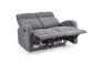 Sofa OSLO 2S szara tapicerowana do salonu | MIRAT.
