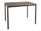 Stół industrialny City 110x75 cm dąb artisan czarne nogi | MIRAT styl LOFT