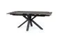 Stół COLUMBUS CERAMIC 160(240)x90 brązowy/czarny mat I sklep meblowy MIRAT. styl LOFT