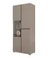 Witryna wysoka CROSS 3D 80cm congo/czarna do salonu I sklep meblowy MIRAT.  kolekcja HV-CROSS