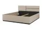 Łóżko CROSS 180x200 congo/czarne nowoczesne I sklep meblowy MIRAT.  kolekcja HV-CROSS