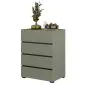 Komoda CROSS 4S 60cm zielona/czarna kolorowa I sklep meblowy MIRAT.  kolekcja HV-CROSS