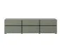Szafka RTV CROSS 3K3S 180cm zielona/czarna stojąca I sklep meblowy MIRAT.  kolekcja HV-CROSS