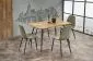 Stół LARSON 120x80 dąb naturalny na metalowych nogach | MIRAT. styl LOFT