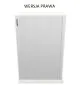 Szafka biurowa żaluzjowa EASY SPACE CABINET HRT 4-OH 100cm biała zamykana I sklep meblowy MIRAT.