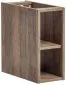 Szafka pod umywalkę nablatową SANTA FE OAK 60 + SANTA FE OAK 60 + regał dolny 20 dąb COMAD | MIRAT. styl LOFT kolekcja SANTA FE OAK