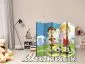 Parawan dwustronny Dla dzieci 225x172 cm 5-częściowy wielokolorowy | MIRAT.