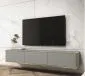 Szafka RTV KARL 175cm wisząca/stojąca szary mat do salonu I sklep meblowy MIRAT. styl GLAMOUR
