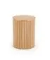 Stolik kawowy WOODY-S 40x40 naturalny do salonu | MIRAT.