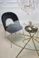 Stół RONDO 110x110 okrągły szklany do jadalni | MIRAT. w stylu GLAMOUR kolekcja