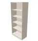 Regał biurowy EASY SPACE CABINET O 5-OH 80cm kaszmirowy I sklep meblowy MIRAT.