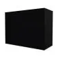 Szafka biurowa przesuwna EASY SPACE CABINET S 1.5-OH 100cm czarna zamykana I sklep meblowy MIRAT.