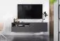 Szafka RTV SELF 120 grafitowa mat MEBLE LINDNER | MIRAT. w stylu LOFT kolekcja SELF