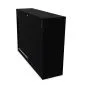 Szafka biurowa przesuwna EASY SPACE CABINET S 3-OH 160cm czarna zamykana I sklep meblowy MIRAT.
