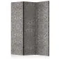 Parawan akustyczny Orient 135x172 cm 3-częściowy czarny | MIRAT.