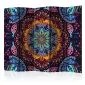 Parawan akustyczny Orient 225x172 cm 5-częściowy fioletowy | MIRAT.