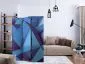 Parawan akustyczny 3D 135x172 cm 3-częściowy fioletowy | MIRAT.