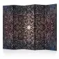 Parawan jednostronny Orient 225x172 cm 5-częściowy szary | MIRAT.