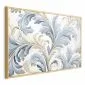 Plakat Barokowe pnącze 30x21 cm z ramą złotą bez marginesu | MIRAT.