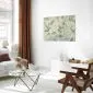 Plakat akwarelowe listki 60 x 40 cm bez ramy | MIRAT. kolekcja f-H-10016-ao-a