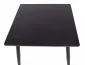 Kwadratowy stół ceramiczny Rion 80x80 cm czarny | MIRAT styl LOFT
