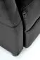 Fotel FELIPE 2 VELVET czarny z funkcją relaks | MIRAT. styl LOFT