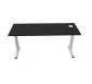 Biurko EASY SPACE C-LEG RC 160x60cm czarne grafitowe proste I sklep meblowy MIRAT.