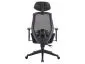 Certyfikowany fotel ergonomiczny Q-406 M czarny z atestem | MIRAT
