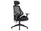 Certyfikowany fotel ergonomiczny Q-406 M czarny z atestem | MIRAT