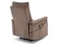 Fotel relaksacyjny z USB Neptun Velvet cappuccino | MIRAT