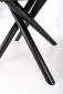 Stół DERRICK 160(200)x90 dąb/czarny rozkładany w stylu loft | MIRAT. styl LOFT