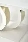 Stół rozkładany GALARDO 160(200)x90 biały/złoty glamour I sklep meblowy MIRAT. styl GLAMOUR
