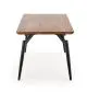 Stół CAMBELL 140(180)x80 dąb naturalny rozkładany w stylu loft | MIRAT. styl LOFT