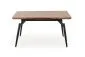Stół CAMBELL 140(180)x80 dąb naturalny rozkładany w stylu loft | MIRAT. styl LOFT
