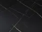 Okrągły stół rozkładany Gaston 100x100-135 cm czarny marmur | MIRAT styl LOFT