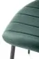Krzesło tapicerowane K538 VELVET zielone glamour I sklep meblowy MIRAT. styl GLAMOUR, LOFT