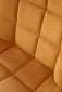 Krzesło tapicerowane K549 musztardowe pikowane I sklep meblowy MIRAT. styl LOFT