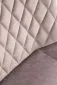 Krzesło tapicerowane K520 VELVET beżowe obracane na metalowych nogach I sklep meblowy MIRAT. styl GLAMOUR, LOFT