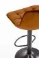Hoker H-95 VELVET musztardowy obrotowy I sklep meblowy MIRAT. styl LOFT