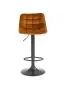 Hoker H-95 VELVET musztardowy obrotowy I sklep meblowy MIRAT. styl LOFT
