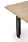 Stół rozkładany BAGIO 120(160)x80 dąb artisan/czarny w stylu skandynawskim I sklep meblowy MIRAT. styl SKANDYNAWSKI