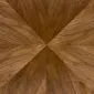 Stół okrągły DANILO 120x120 orzechowy/czarny nierozkładany I sklep meblowy MIRAT. styl LOFT