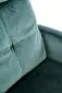 Fotel FELIPE 2 VELVET ciemnozielony rozkładany do salonu | MIRAT. styl LOFT