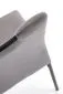 Krzesło tapicerowane K577 VELVET szare/czarne loftowe I sklep meblowy MIRAT. styl LOFT