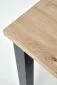 Stół rozkładany QUBIK 80(200)x80 dąb artisan/czarny matowy I sklep meblowy MIRAT. styl LOFT