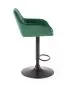 Hoker H-103 VELVET zielony z pikowanym oparciem I sklep meblowy MIRAT. styl GLAMOUR, LOFT