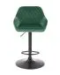 Hoker H-103 VELVET zielony z pikowanym oparciem I sklep meblowy MIRAT. styl GLAMOUR, LOFT