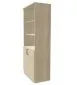 Regał biurowy EASY SPACE CABINET HO 5-OH 80cm akacjowy zamykany I sklep meblowy MIRAT.